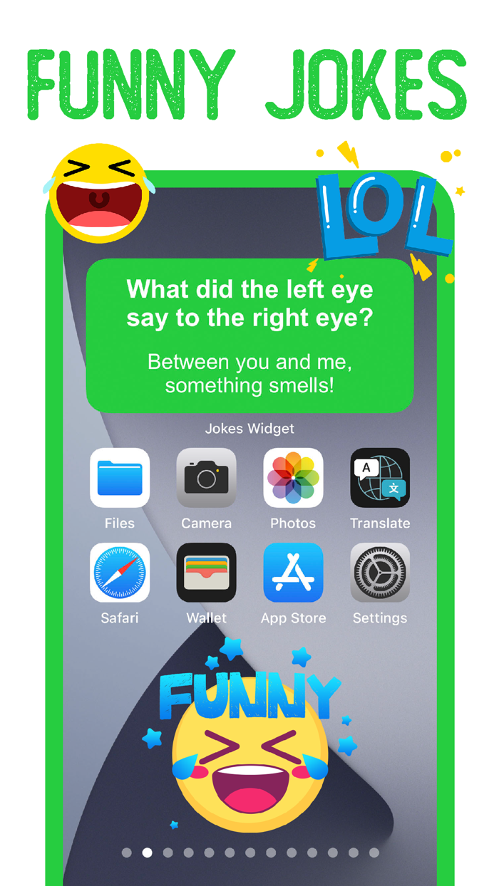 Jokes Widget - 3K Funny Joke