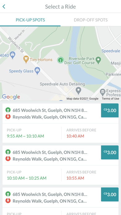 Guelph Transit On-demand screenshot 4