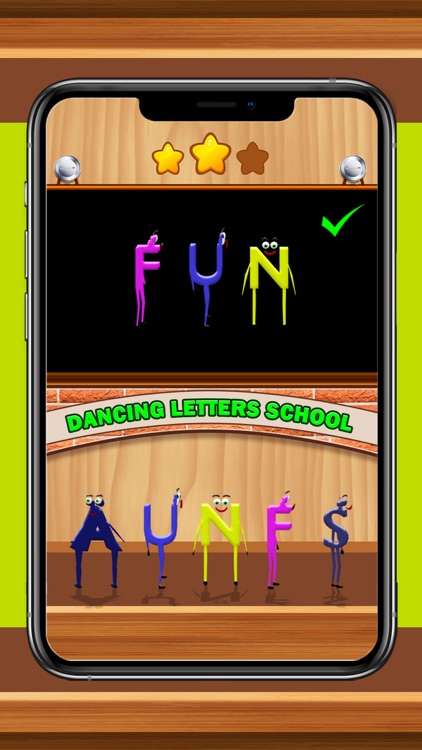 Dancing Letters - Words School screenshot-3