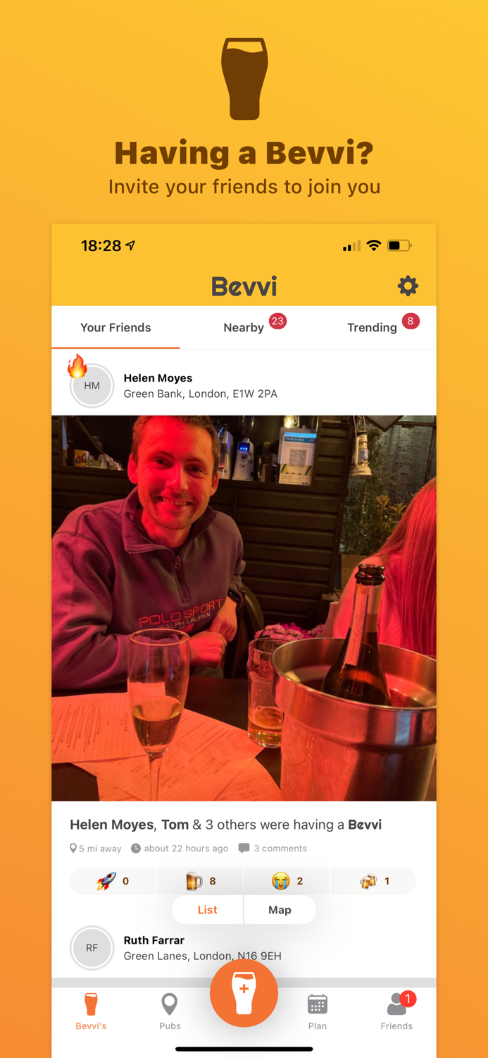 Bevvi - Best Beer Buddy App