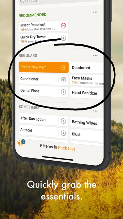 Packaroo - Packing Lists