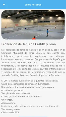 Game screenshot Federación de Tenis CyL hack