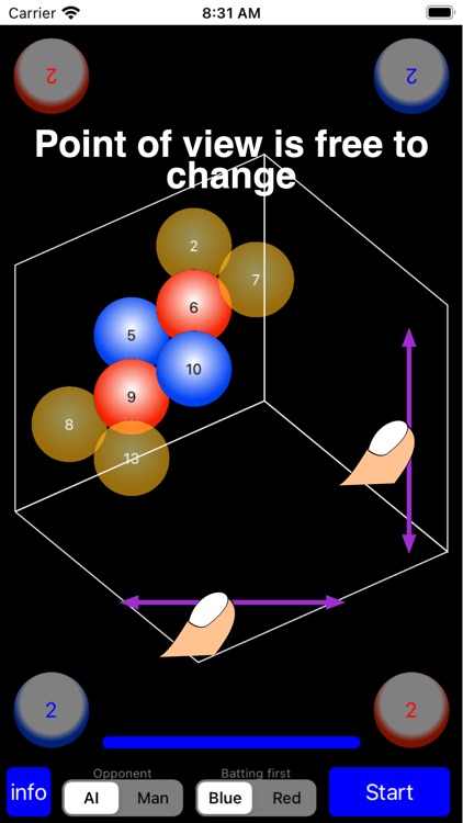 Find the reversal sphere!