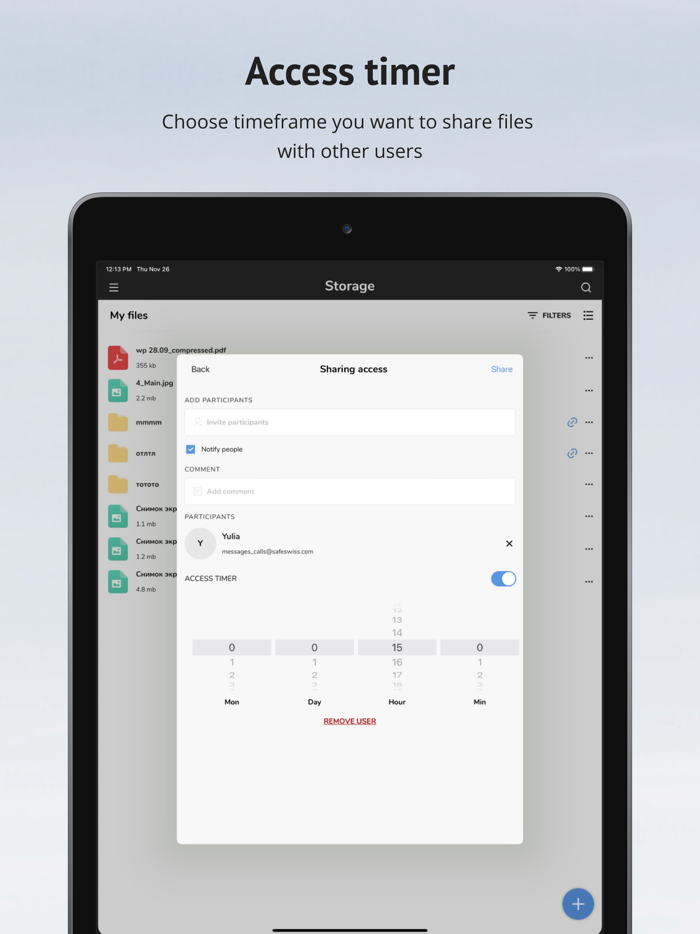 Encrypted platform SafeSwiss