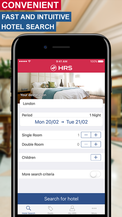 How to cancel & delete HRS Hotel Search - Top Hotels from iphone & ipad 1
