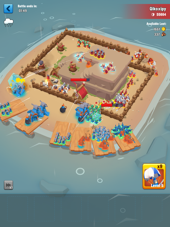 Игры похожие на остров. Игра Island Wars 2.