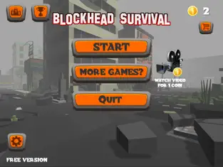 Blockhead Survival Game, game for IOS