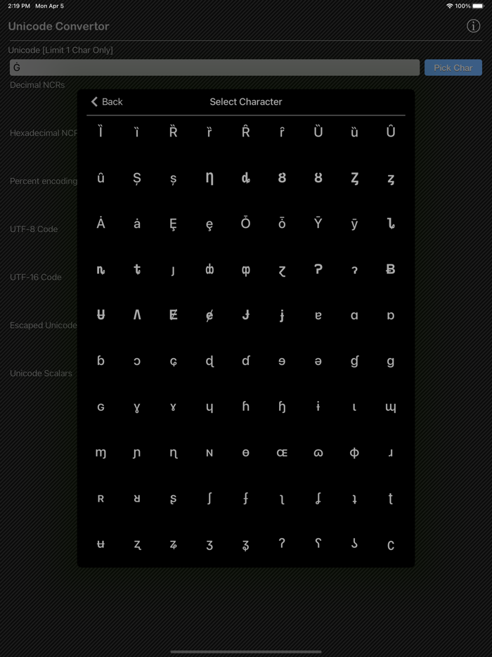Unicode Converter Plus