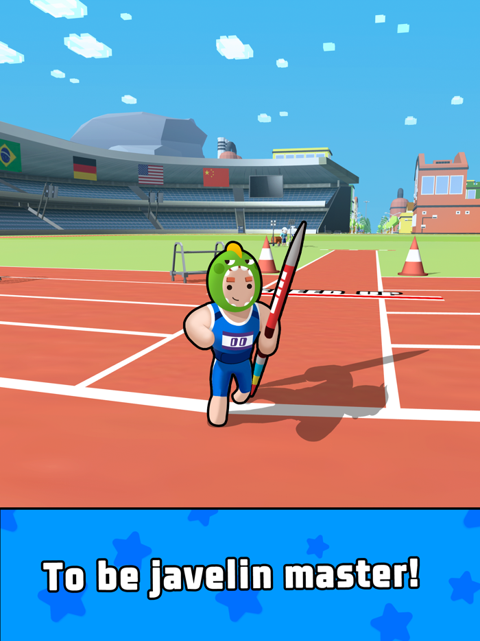 Javelin Dash Tap Throw Away
