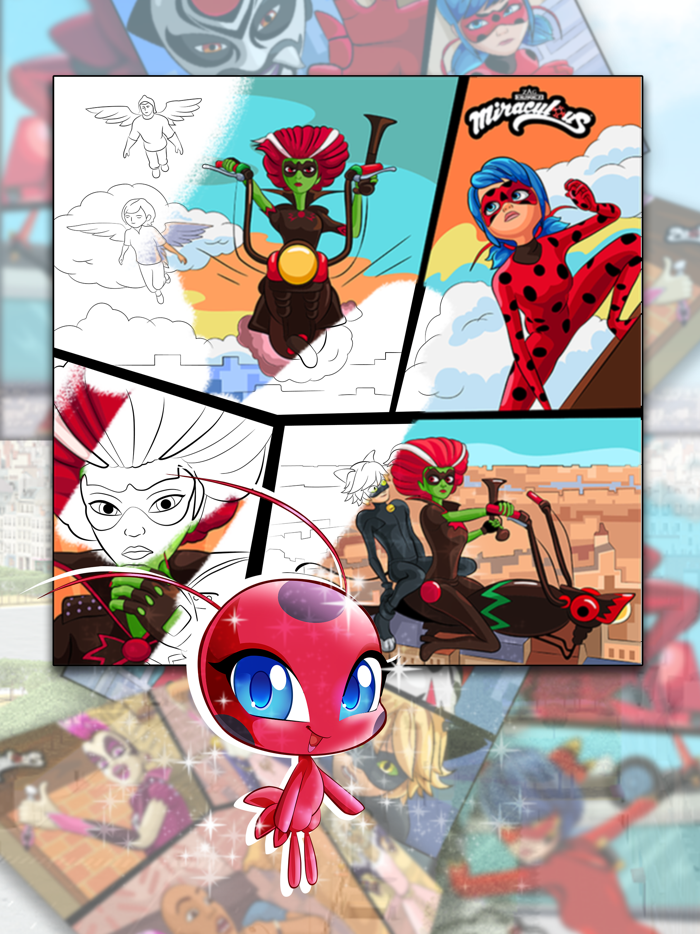 Miraculous Ladybug Сoloring