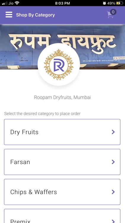 Roopam Dryfruits