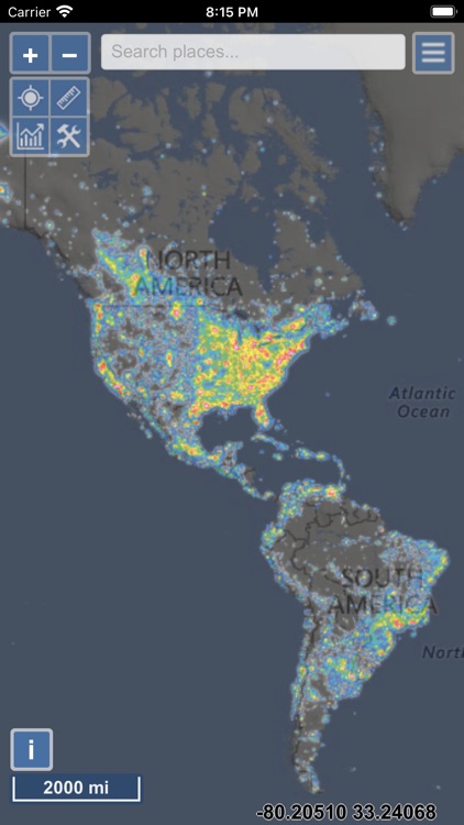 Light Pollution Map screenshot-0