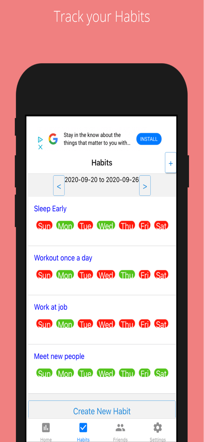 LI - Social Habit Tracker