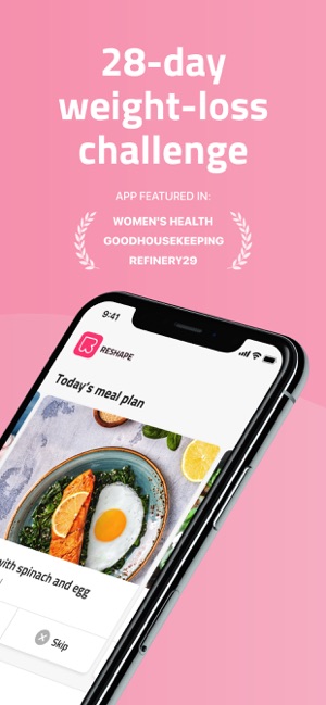 Reshapeme Workouts Meals On The App Store