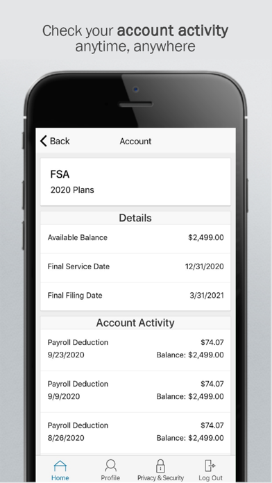 The Benefit Center Mobile screenshot 2