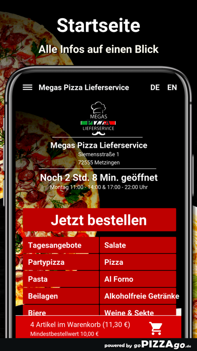 MegasPizzaMetzingen