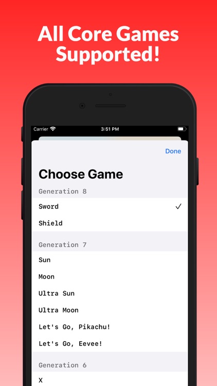 PikaDex - Dex for every game!