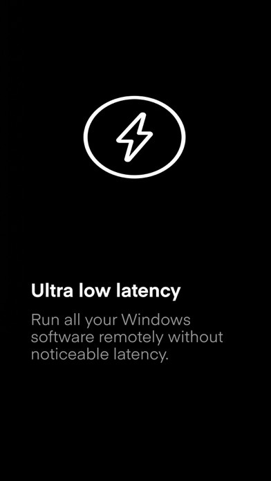 Screenshot from Shadow App