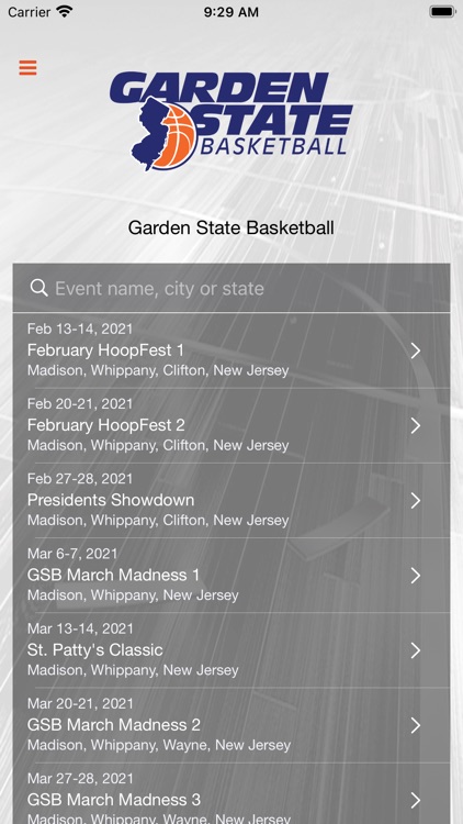 Garden State Basketball