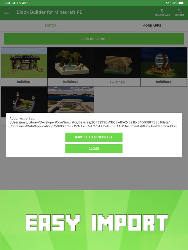 Block Builder For Minecraft Pe On The App Store