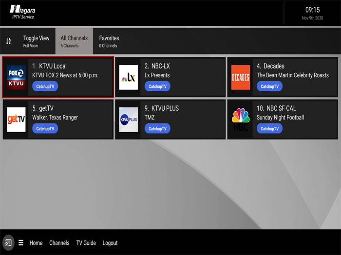 Niagara IPTV Player