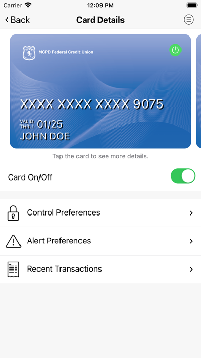 How to cancel & delete NCPD FCU Debit Card Control from iphone & ipad 1