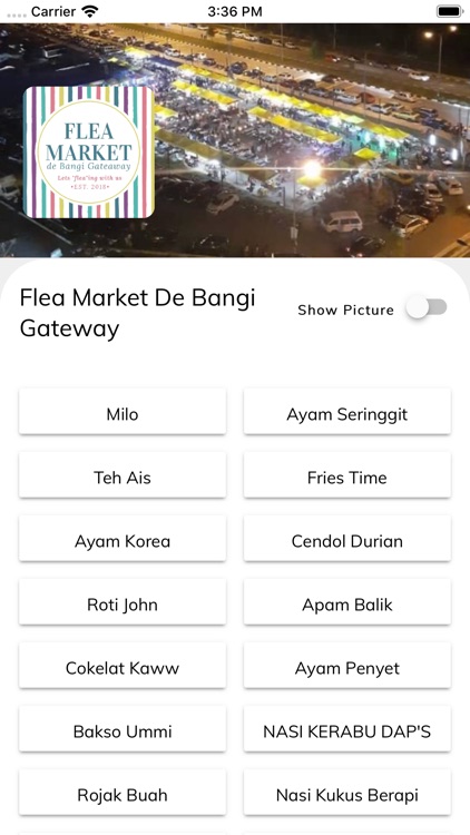 Bangi Flea Market By Weeat Asia