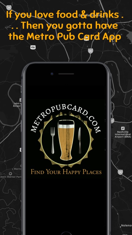 Metro Pub Card-For Happy Hours