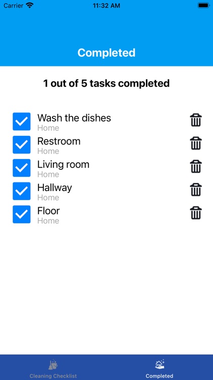 House Cleaning Sheet