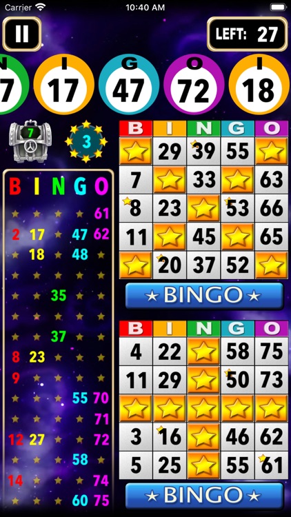 Celestial Bingo