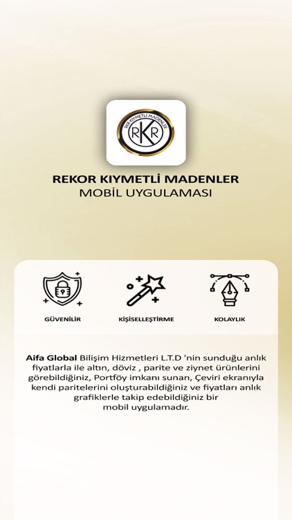 Rekor Kıymetli Madenler