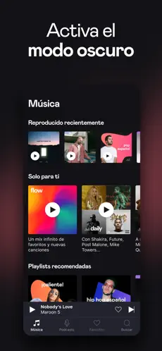 Billede 9 Deezer: Radio y música en MP3 iphone