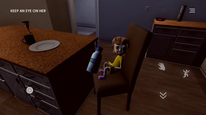 Scary Girl Keep an eye on her