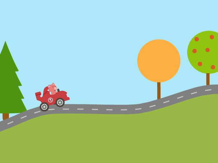 Car game for kids and toddle