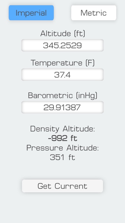 Density Altitude Meter