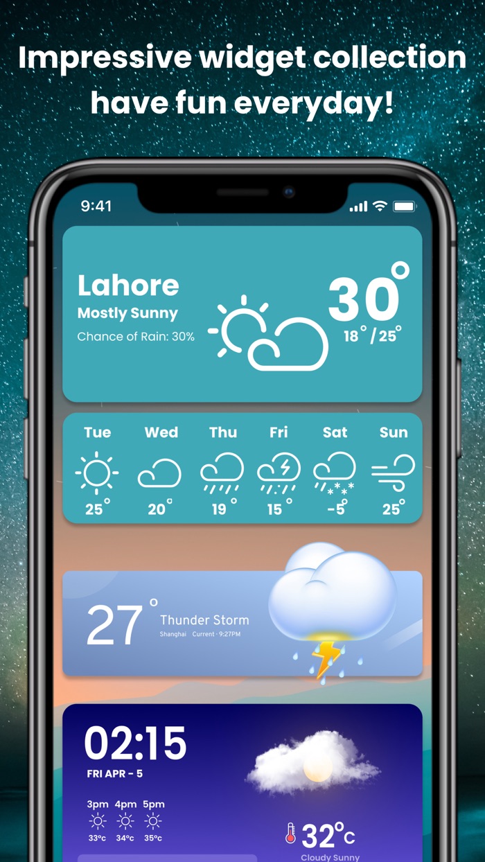 Weather Widget Local Forecast