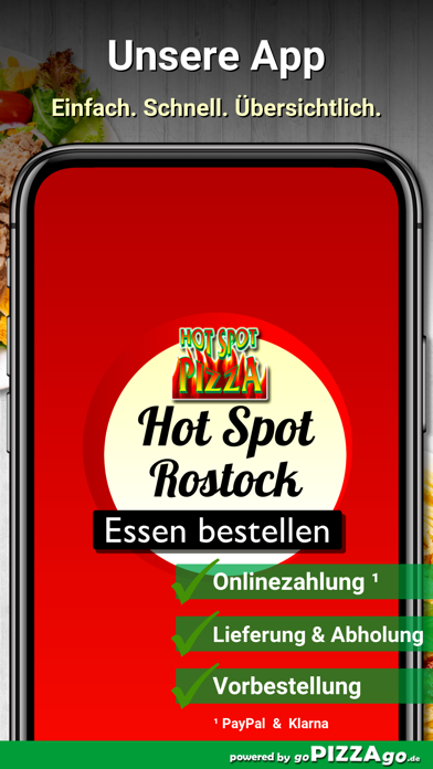 Hot Spot Pizza Rostock screenshot 1