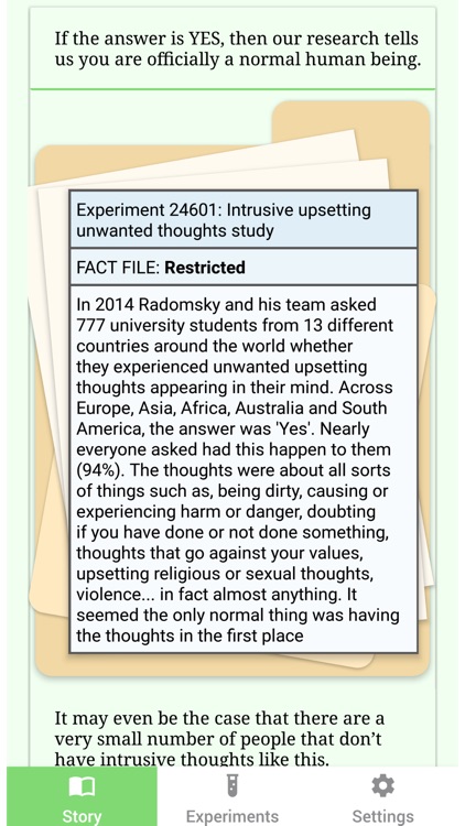 CBT Behavioural Experiments screenshot-3