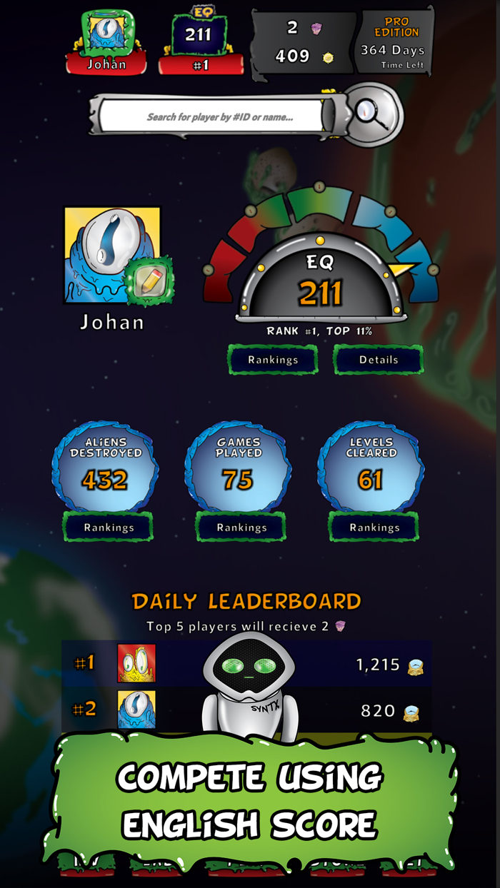 GramMars Wars - Grammar Game