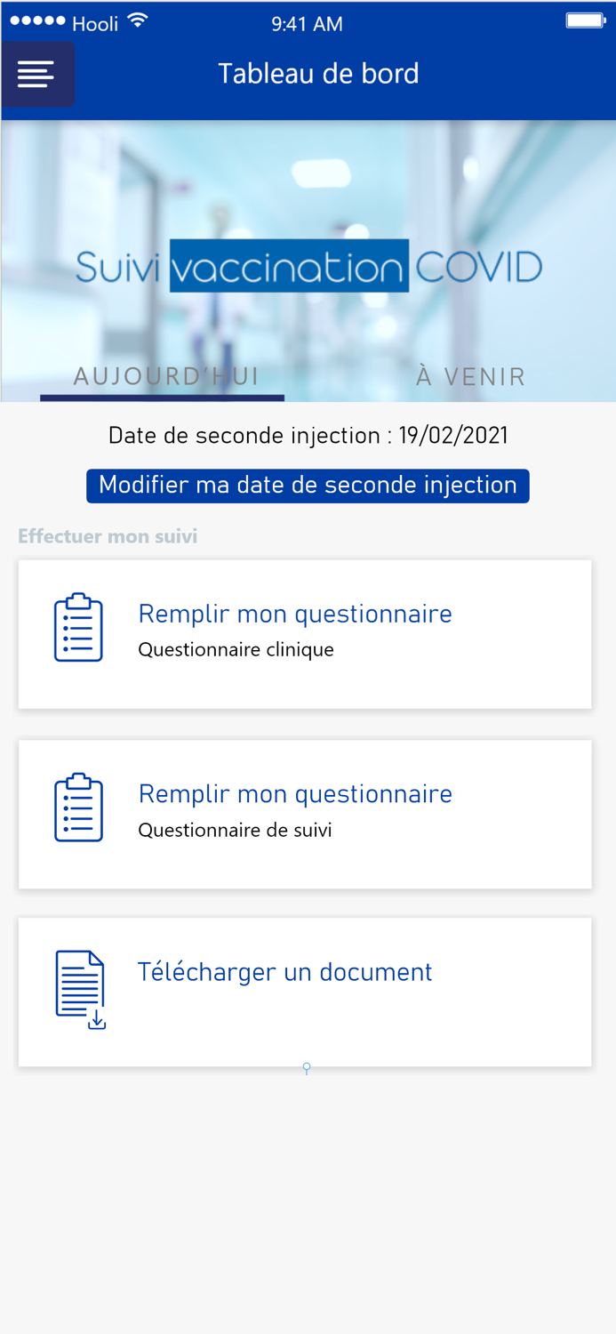Suivi vaccination Covid