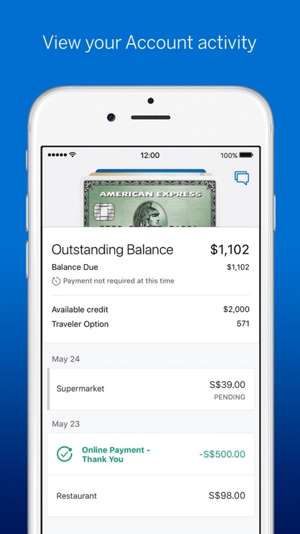Amex Singapore screenshot-7