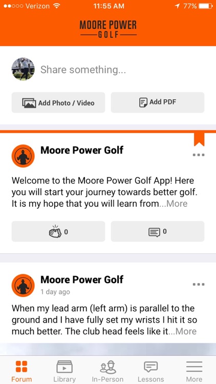 Moore Power Golf