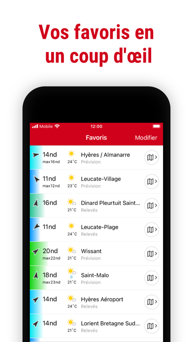 Windfinder: carte vent & météo Windfinder: carte vent & météo