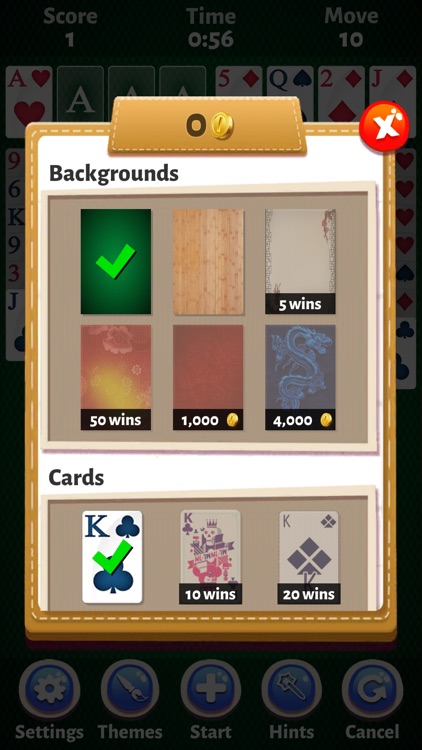 FreeCell Solitaire - Cards