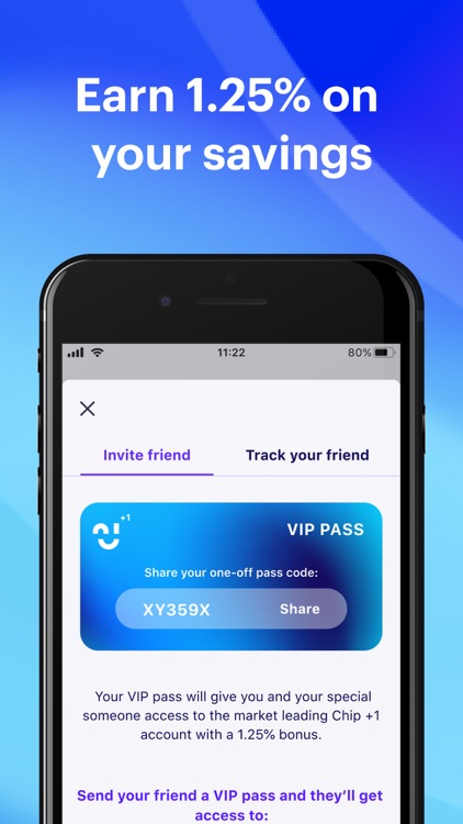 Chip - Earn 1.25% on savings