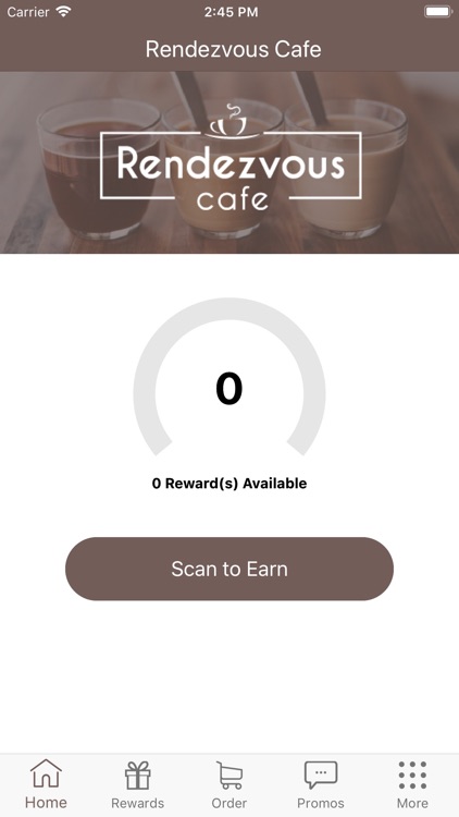 Rendezvous Cafe Rewards