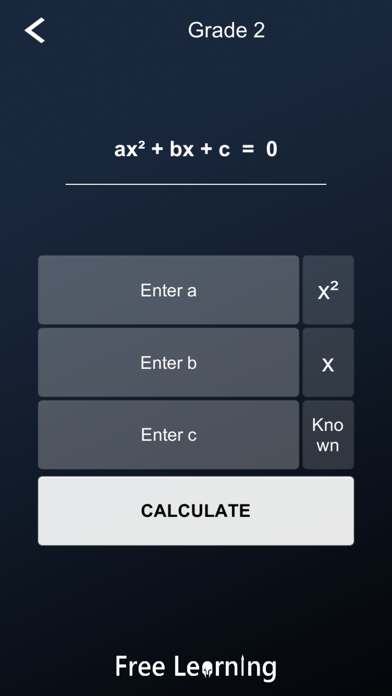 Solve the equations screenshot 2
