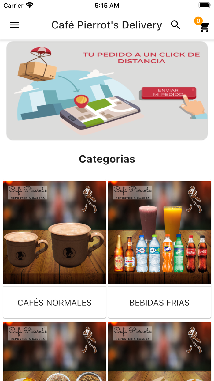 Café Pierrots Delivery