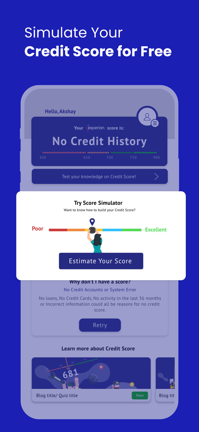 OneScore Credit Score Insight