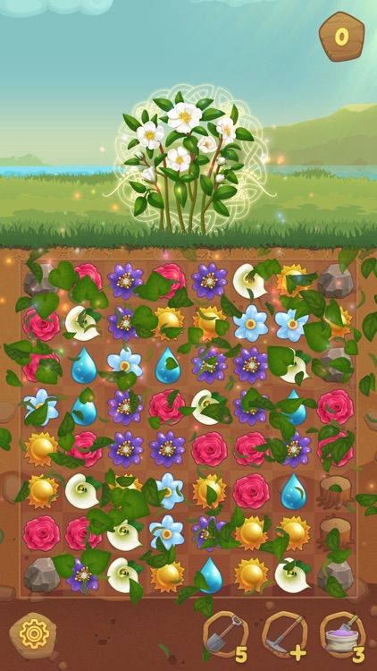 Flower Book: Match 3 game screenshot-0